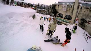 preview picture of video 'Happo one, Hakuba, Japan Snow Trip 2015   Day 1   05 - GoPro Hero4 Silver'
