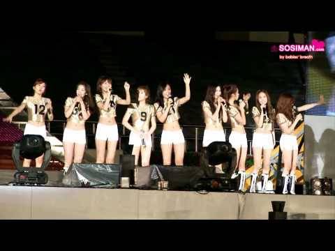 [Fancam] 100716 SNSD - Interview @48th Gyeongbok Sports Festival