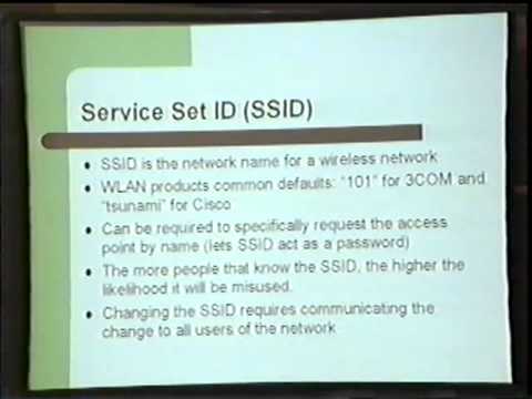 Black Hat USA 2001 - Wireless LAN Security