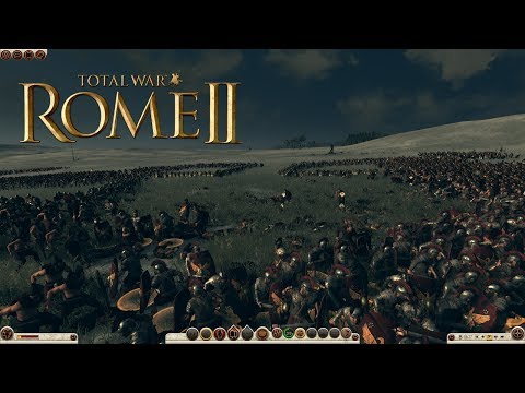 Rome: Total War 2 Massive Battles - 640 Evocati Cohort vs 6400 Club Levy [Ultra/1080p]