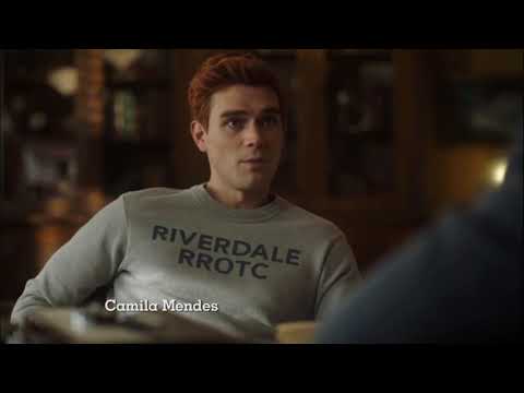 Riverdale 5x06 Archie and Toni are talking  about the night attack RHS. Archie kicking Reggies face.