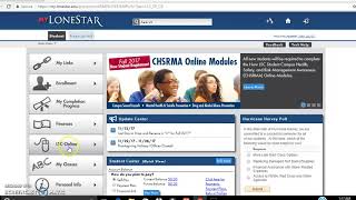 How to login into my Lonestar and Access D2L