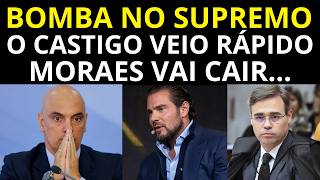 MORAES RECEBE A PIOR NOTÍCIA DO ANO - STF DECIDE POR MAIORIA NA PRISÃO DE VORCARO BOLSONARO NA UTI