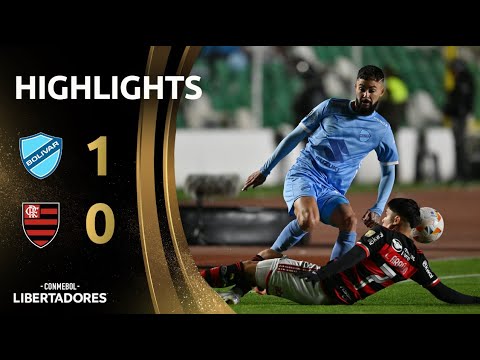 Bolívar 1 x 0 Flamengo (2-1) | Best Moments | Libertadores round of 16