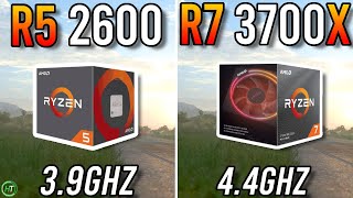 Video thumbnail for Ryzen 5 2600 vs Ryzen 7 3700X - Tested in 2023 by Hardware Tested