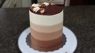 Chocolate Ombre Cake