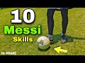 Top 10 Messi Football Skills To Beat Defenders | Football Skills