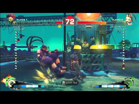 SSF4 Rank Match  tokido77 (GO)  vs  ACQUA0316 (IB)