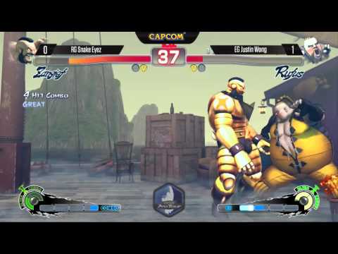 USFIV: RG Snake Eyez vs EG Justin Wong - CEO2014 - Capcom Pro Tour Top 16