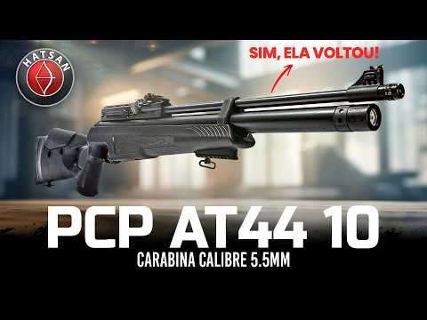 PCP Hatsan AT44 10 5.5mm (.22 cal) É Uma Carabina Desatualizada?