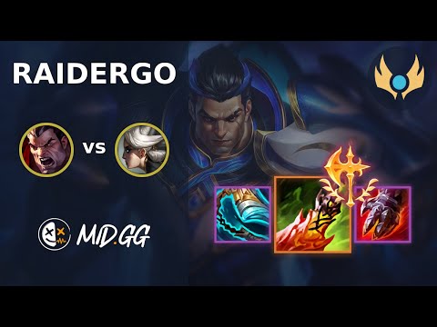 MID.GG: [ RaiderGO ] Darius TOP vs Camille | EUW CHALLENGER | LOL Season 2025
