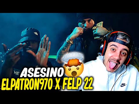 (REACCIÓN) Elpatron970 x Felp 22 x Puri x Multiplica - Asesino - (Official Video)