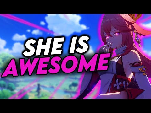 Yae Miko IS AMAZING! Genshin Impact Yae Miko Abilities & Prerelease Build Guide