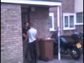 A DAD flattening a yob - biker 1 chav scum 0 (FULL ...