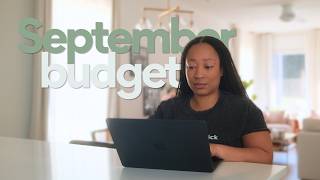 let's budget for September. I will do better moving forward.