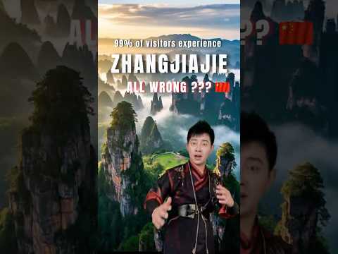 How to avoid all the traps in Zhangjiajie？#travel #china #fyp #traveltips #zhangjiajie #trip #video