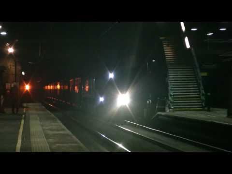 DRS on Malcolm freight at Acton Bridge, 26/03/11.