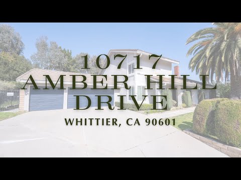 Just Listed in Whittier, California...