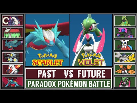 Paradox Pokémon Battle: PAST PARADOX POKÉMON vs FUTURE PARADOX POKÈMON | Pokémon Scarlet & Violet