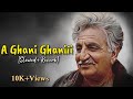 A Ghani Ghani Pashto New Song 2024 Slowed Reverb