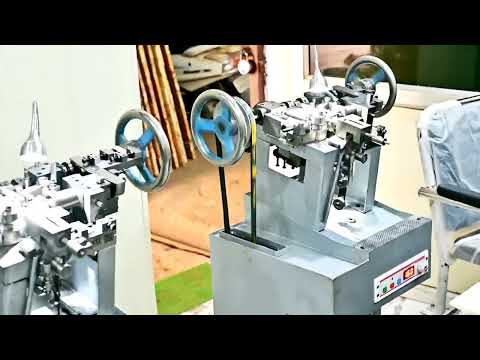 Semi Automatic Curb & Cable  Chain Making Machine