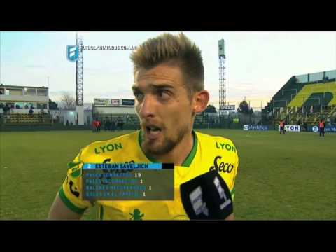 "Practiqué mucho en la semana". Defensa 2 - Chicago 1. Fecha 17. Primera División 2015. FPT.