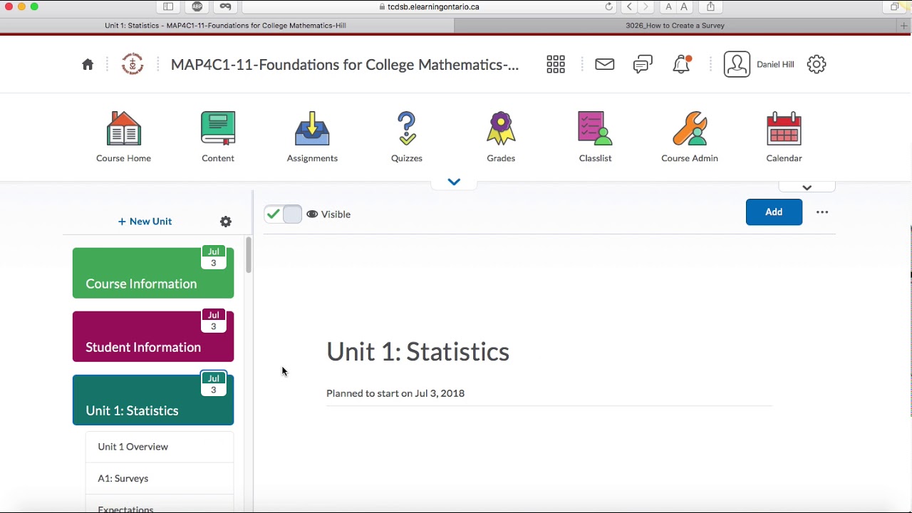 Video Overview Of MAP4C ELearning