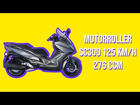 Motorroller SC300 125 km/h 276 ccm