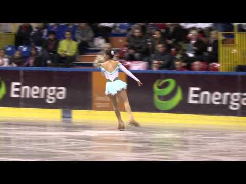 4 Maral-Erdene GANSUKH (MGL) - ISU JGP Baltic Cup 2011 Junior Ladies Free Skating