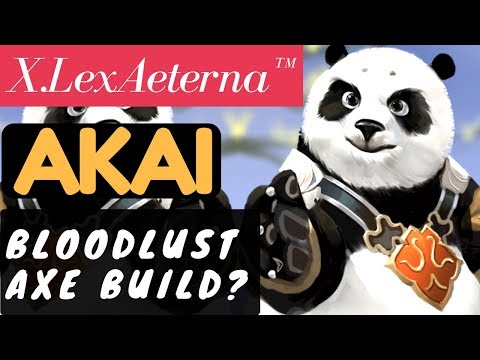 Bloodlust Axe build? [Rank 1 Akai #2] | Akai Gameplay and Build By  X.LexAeterna™ Mobile Legends