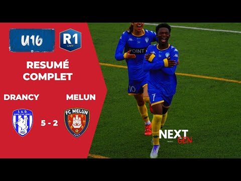 FULL SUMMARY | JA Drancy 5-2 Melun FC | U16 R1 - Single Pool