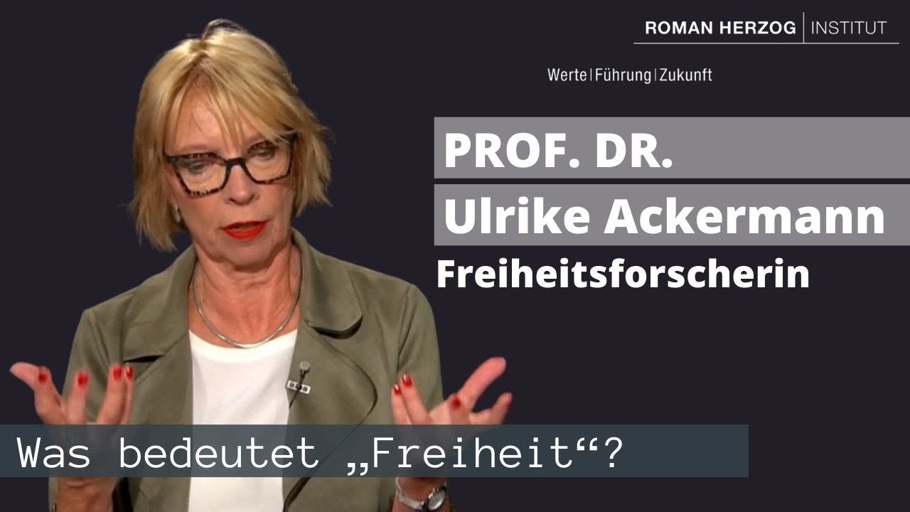 RHI-Kontexte mit Ulrike Ackermann