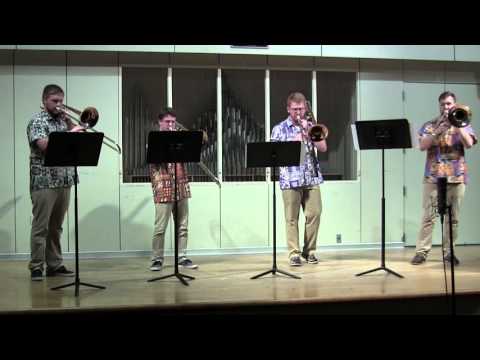 Zinzinnati Trombone Quartet Recital 11.18.2015