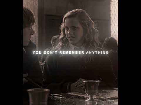 "You Don't Remember ANYTHING?" -  "Ron Weasley & Hermione Granger" Edit | Dynasty | MIIA (Slowed)