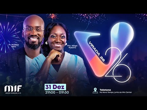 CULTO DA VIRADA | 31 de Dezembro de 2025 | com o Pastor ROSÁRIO NETO.