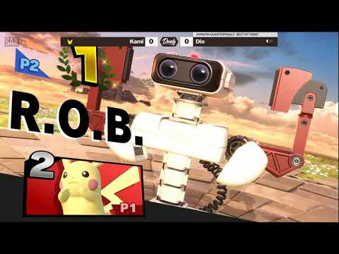DDD 28 SSBU Winners Quarters - Kami (Pikachu) vs Dio (ROB)