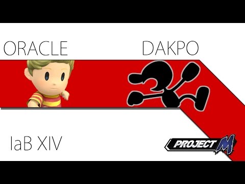 IaB XIV PM - Oracle vs Dakpo - Losers Finals
