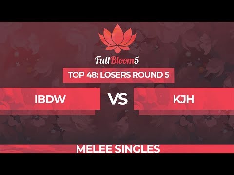 iBDW vs KJH - Melee Singles Top 48: Losers Round 5 - Full Bloom 5