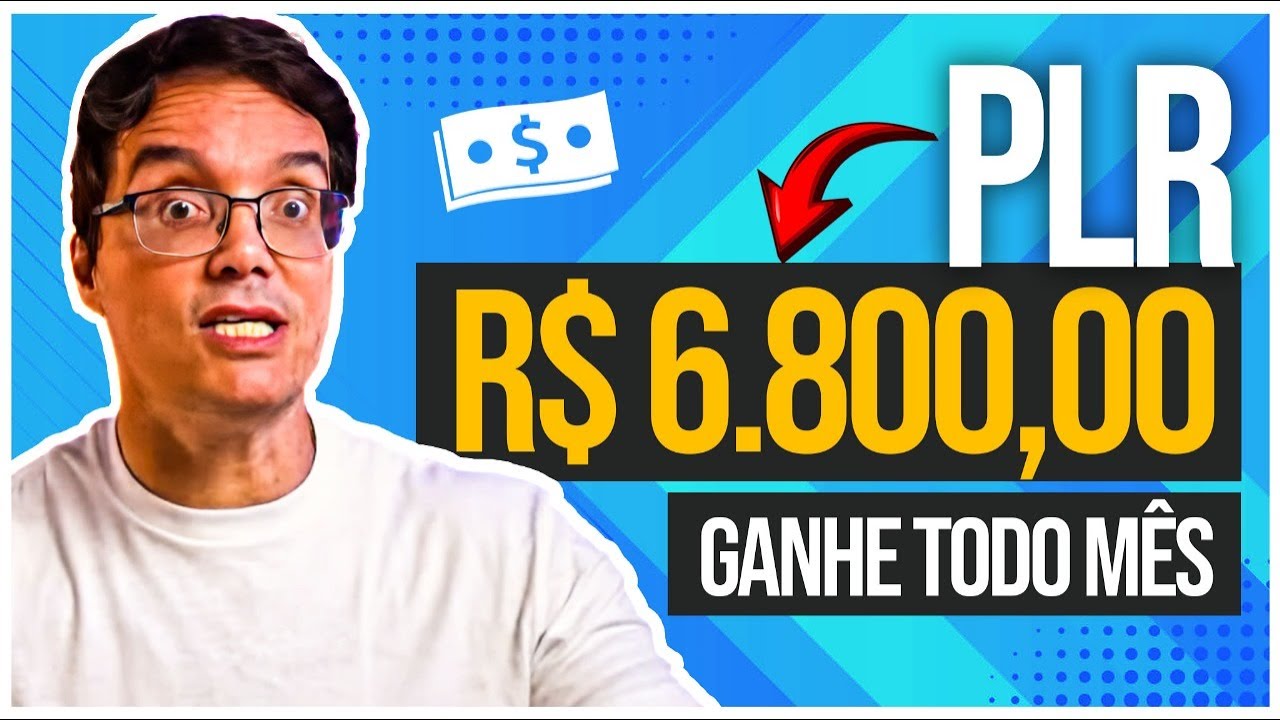 COMO LUCRAR R$6.800 TODO MÊS NA INTERNET COM PLR