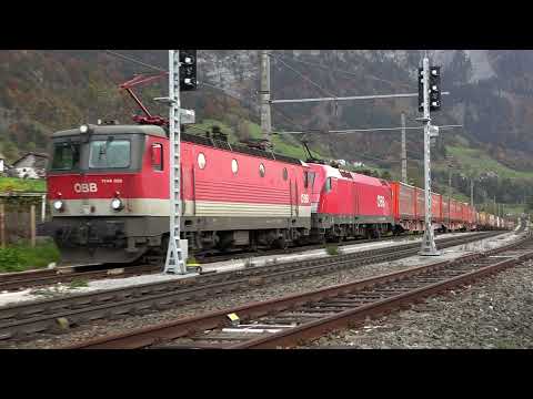 Eisenbahnen in Österreich  "Herbst am Arlberg"  Oktober 2022