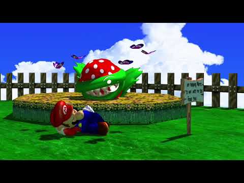 Music for sleeping - Super Mario 64 (Piranha plant’s Lullaby piano) 1h
