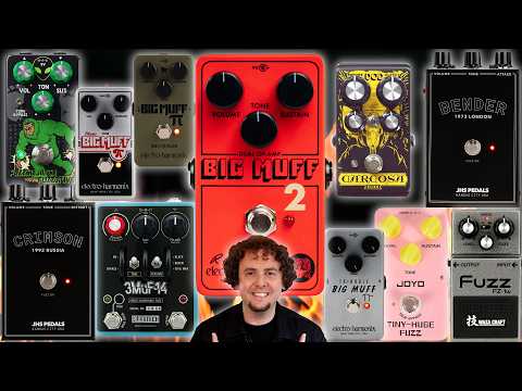 EHX Big Muff 2 vs ALL THE FUZZES | Giant fuzz pedal shootout
