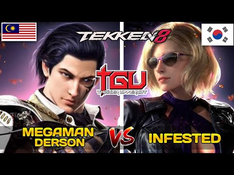 Megaman Derson (Claudio) Vs Infested (Nina) _ TWT 2024 _ TGU 2024 _ Tekken 8 _ Jan Ali Gaming