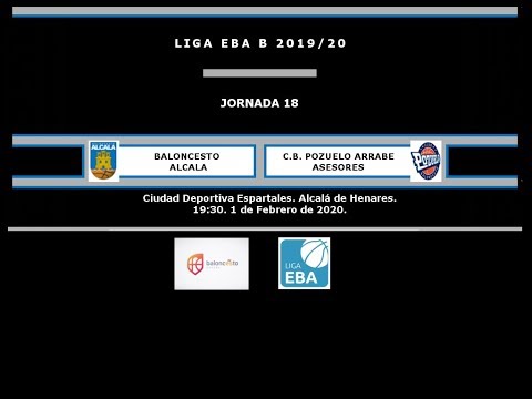 20-02-01 LIGA EBA - BALONCESTO ALCALA - C.B. POZUELO ARRABE ASESORES