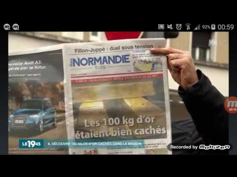 Un Français découvre 100 kilos d'or cacher dans sa maison