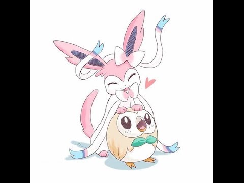 Sylveon and Rowlet (AMV) ~ How to be a heartbreaker [Collab]