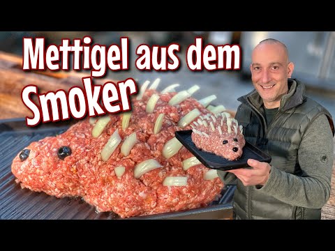 Mettigel aus dem Smoker - Westmünsterland BBQ