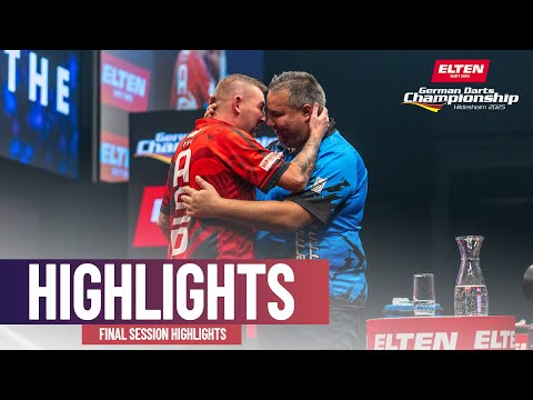 THAT'S A HAT-TRICK! 🏆 | 2025 German Darts Championship | Day Three Evening Highlights