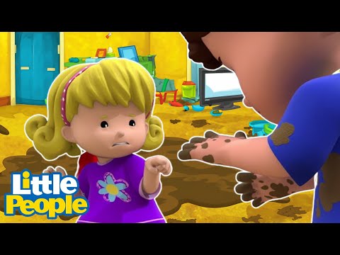 Fisher Price Little People | Too Muddy! | New Episodes | Kids Movie - Kids TV Series, Kingdom Kids Zone - Little People - Fisher Price