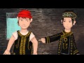 族語夢工廠II-泰雅語-14排灣族動畫 吹笛子的男孩
